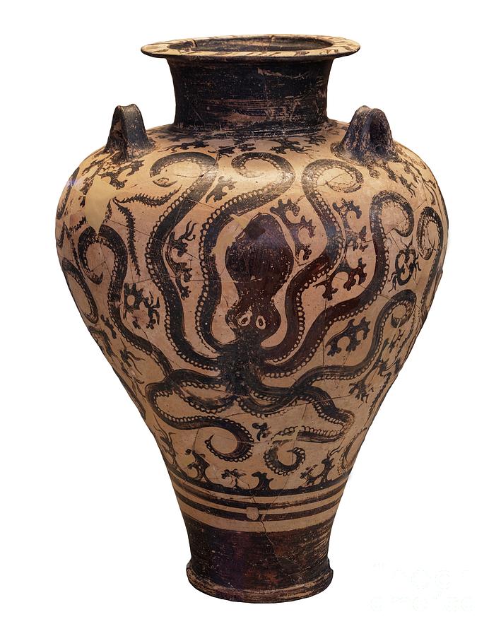 Mycenaean Amphora Photograph by David Parker/science Photo Library - Pixels