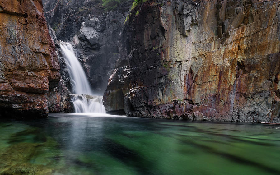 Myra Falls green water Photograph by Murray Rudd
