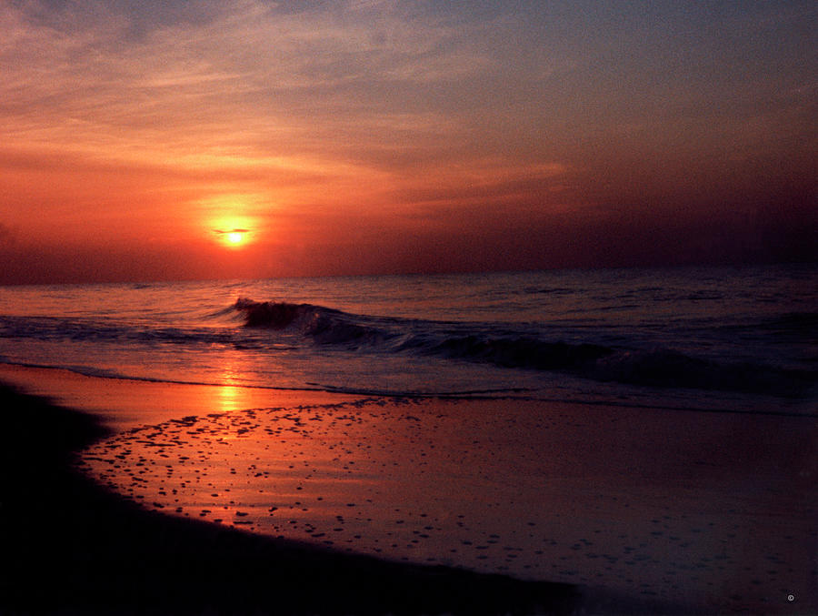 Sunset Photograph - Myrtle Beach, Sc Sunrise by Audrey