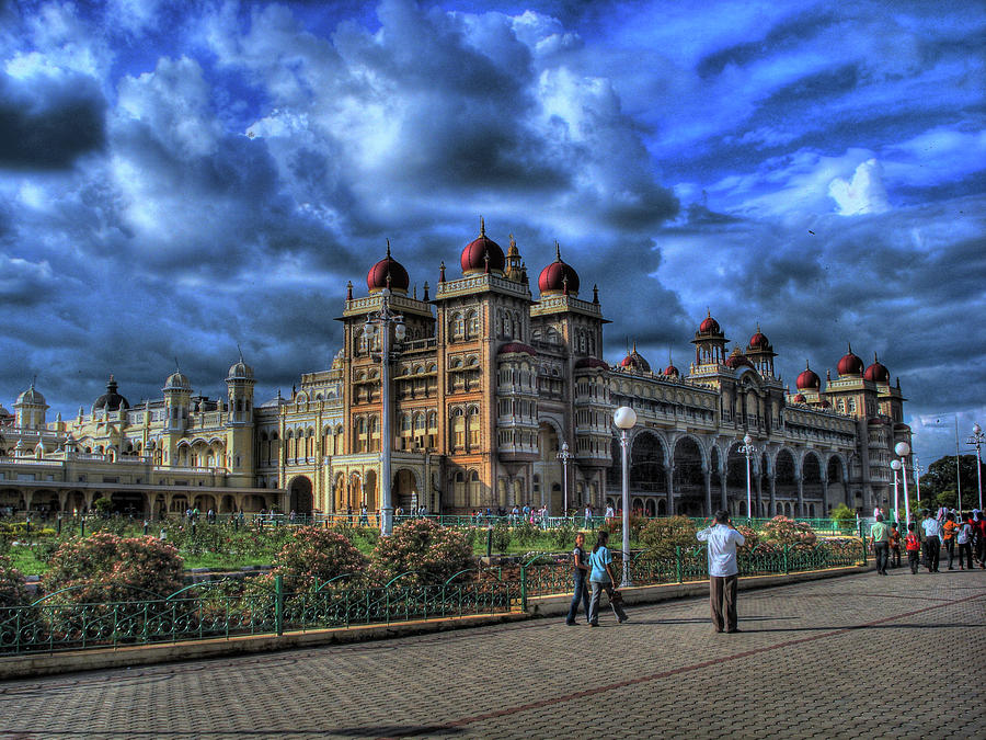 Mysore Palace Hdr Photograph by Rabidash Photography