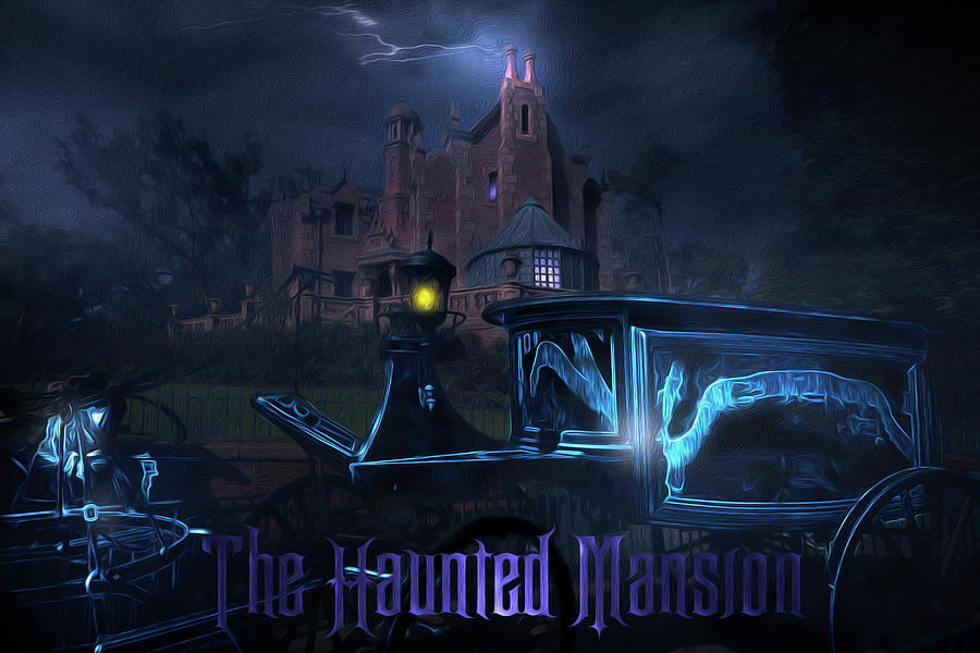 Mysteries of the Haunted Mansion Photograph by Mark Andrew Thomas