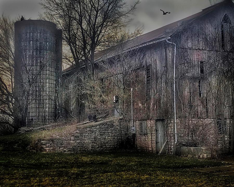 Mysterious Barn Photograph by Jack Wilson