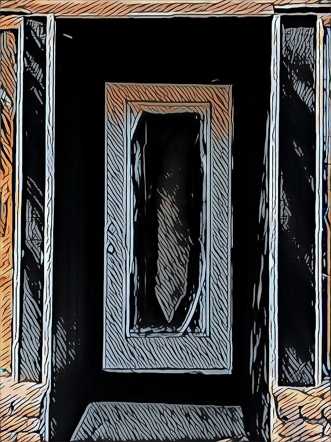 Mystery Doorway Digital Art by Stephen Jacoby Fine Art America