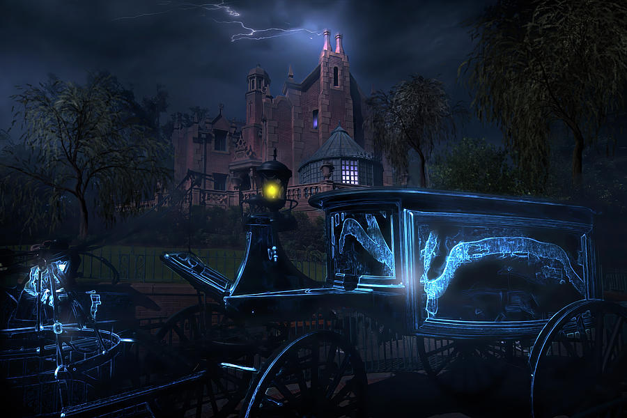 Mystery of the Haunted Mansion Photograph by Mark Andrew Thomas