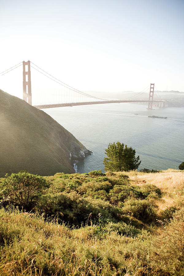 Mystic Golden Gate Bridge Photograph by Zekag
