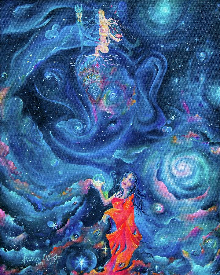 Mystic Universe Painting by Annie McAulay - Fine Art America