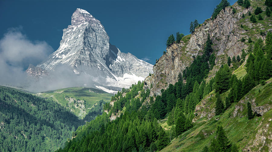 Mystical Matterhorn Photograph by Marcy Wielfaert
