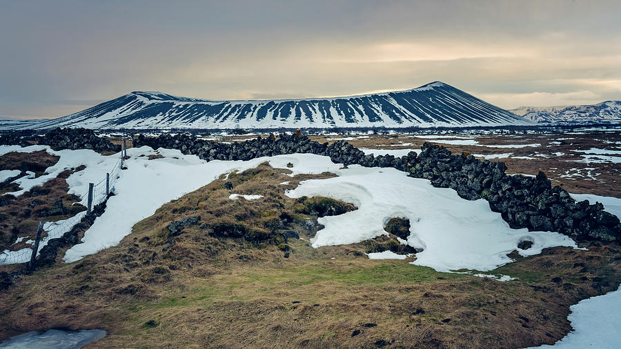 Myvatn Volcano Iceland Photograph by Joan Carroll