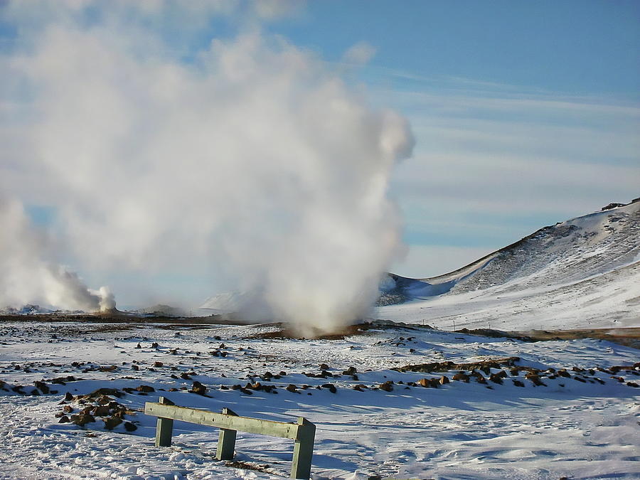 Myvatn Winter Landscape by Anthony Dezenzio Myvatn Winter Landscape by Anthony Dezenzio