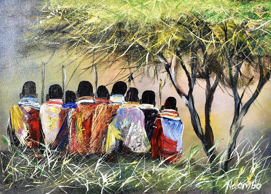 N-206 Painting by John Ndambo
