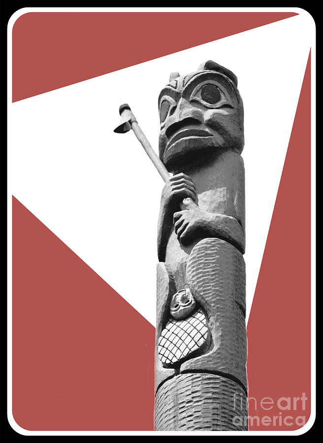 N W Pacific Totem Photograph