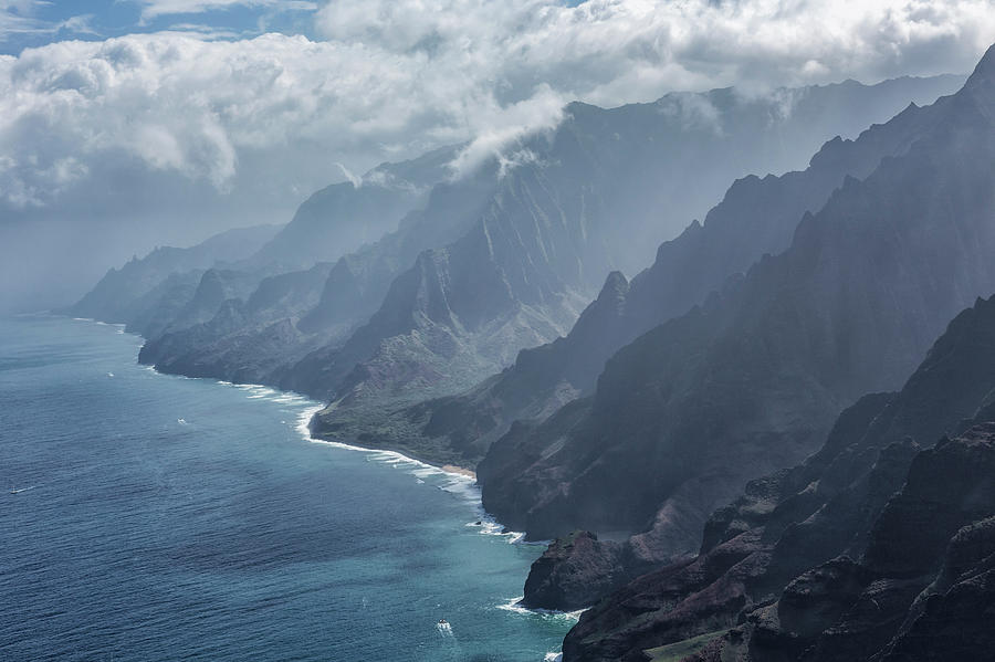 Na Pali Coast by Air, No. 1 by Belinda Greb Na Pali Coast by Air, No. 1 by Belinda Greb