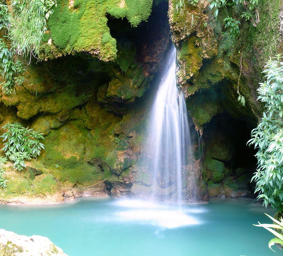 Nacedero Del Urederra Waterfall Photograph by ... Abeltx ...
