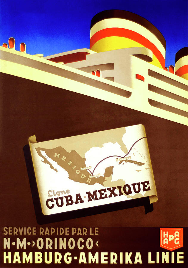 Nach Cuba und Mexico Painting by Ottomar Anton