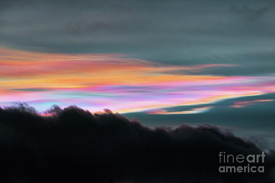 Nacreous Clouds Photograph by Pekka Parviainen/science Photo Library