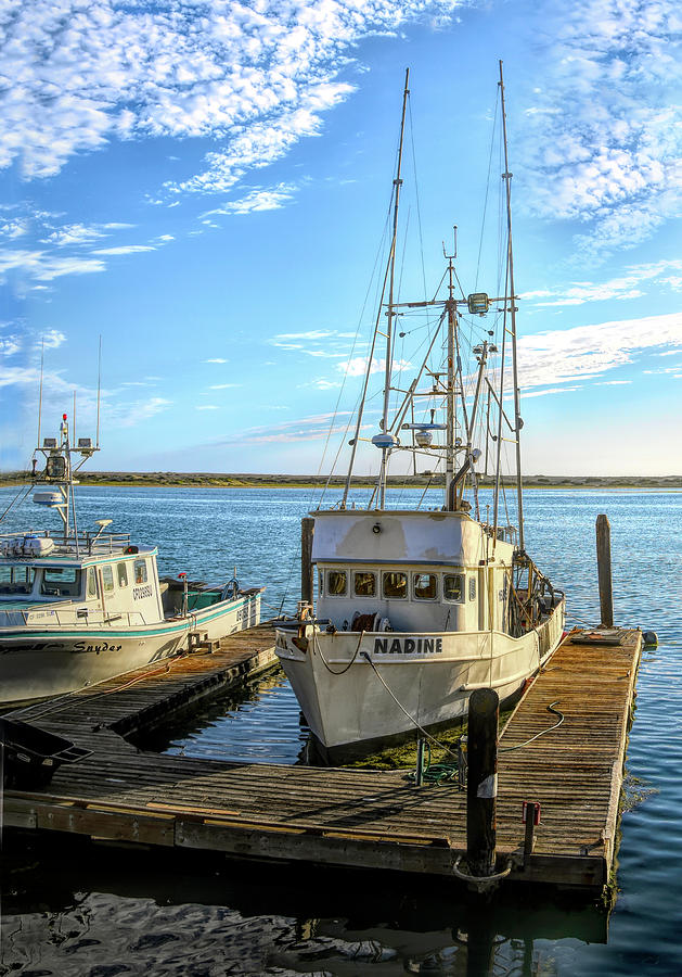 Boat Photograph - Nadine Crab Boat Morro Bay California by Floyd Snyder