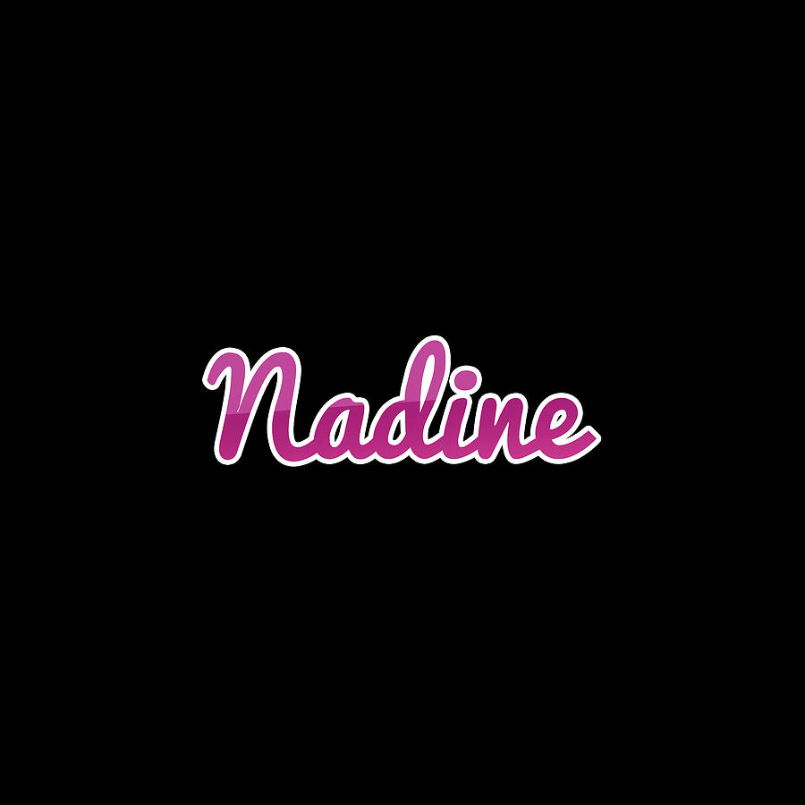 City Digital Art - Nadine #Nadine by TintoDesigns