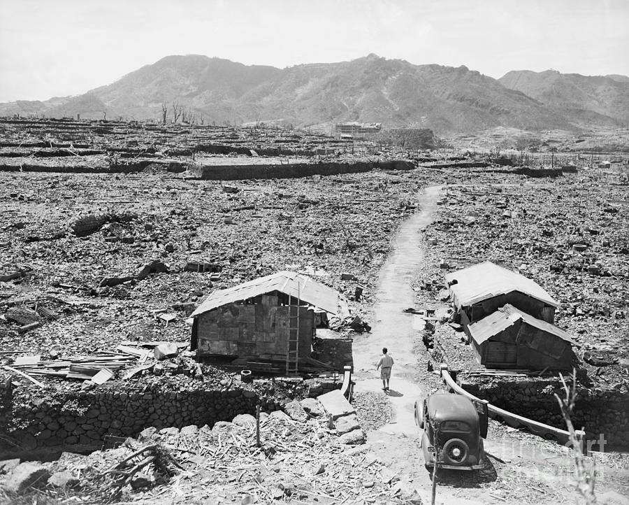 Nagasaki After Bombing Photograph by Bettmann