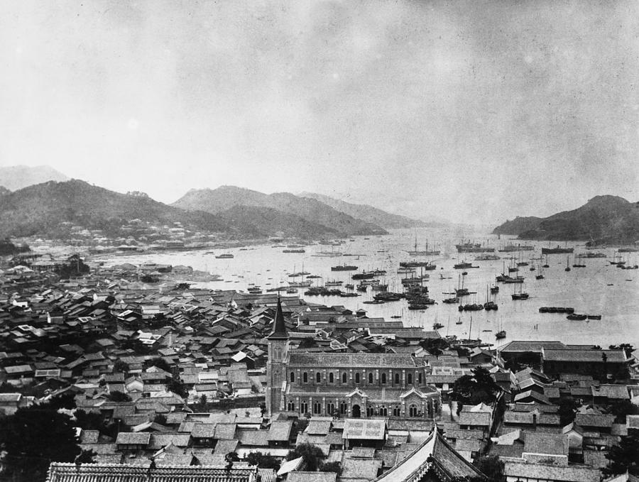 Nagasaki Harbour Photograph by Topical Press Agency