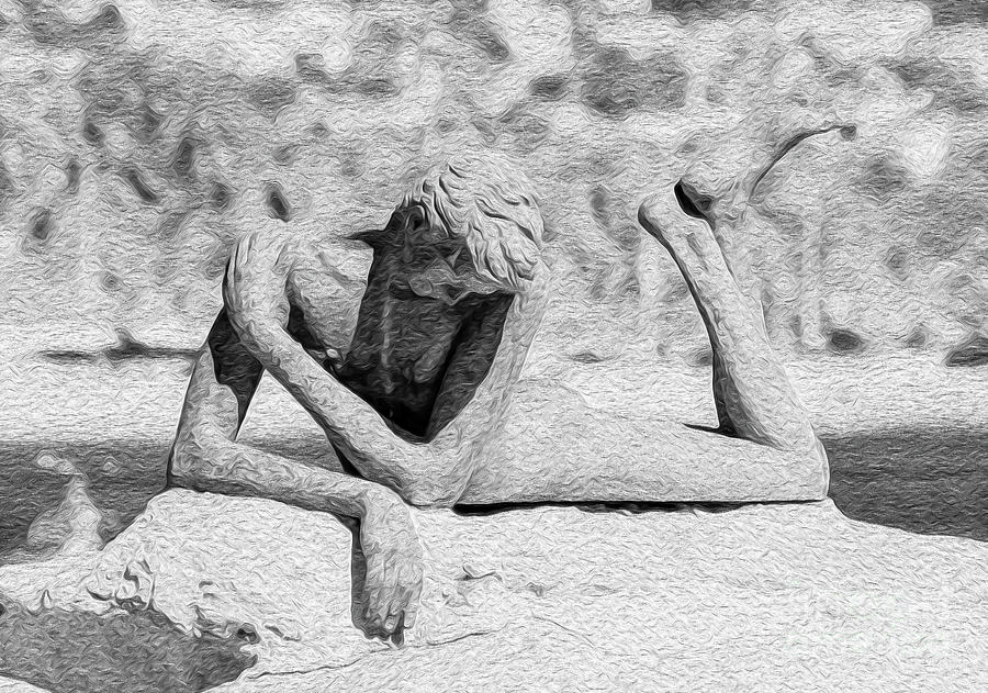 Naked Embrace Digital Art by Kenneth Montgomery