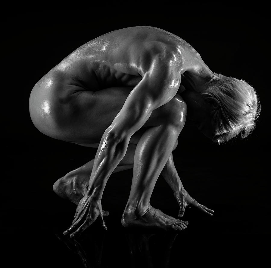 Naked Female Body Builder Photograph by Panoramic Images