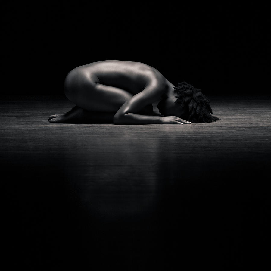 Naked Woman In Foetal Position Photograph by Mike Powell Naked Woman In Foetal Position Photograph by Mike Powell