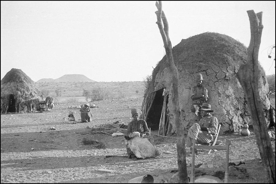 Namibia 1931 A Visit to the Indigenous People Painting by Celestial ...