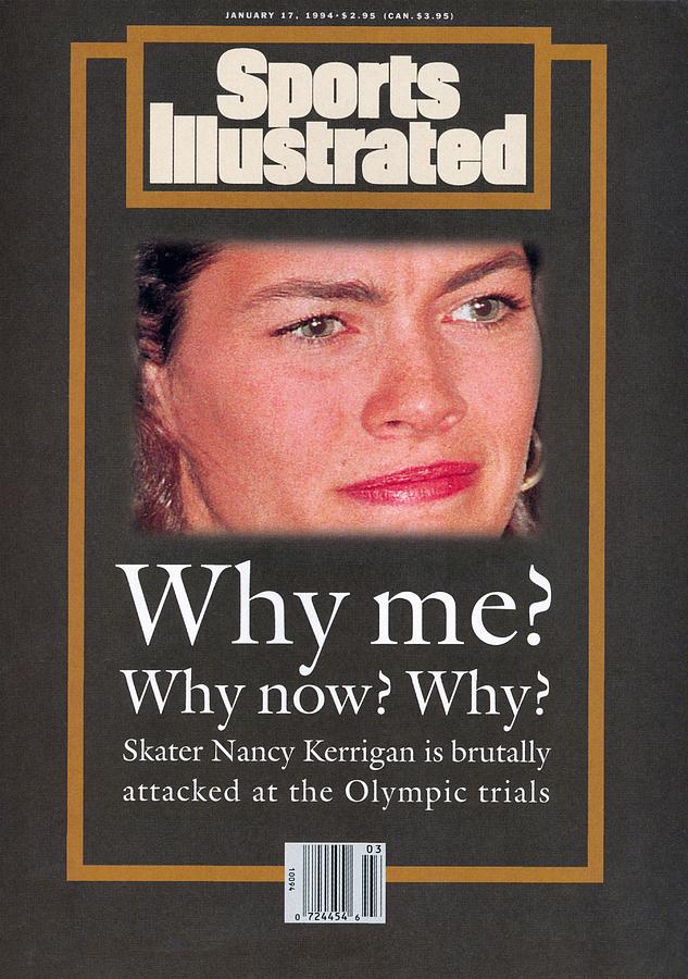Nancy Kerrigan, 1994 Us Figure Skating Championships Sports Illustrated Cover Photograph by Sports Illustrated