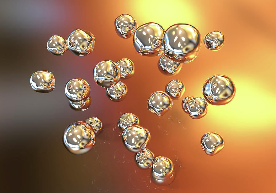 Nanoparticles, Illustration Photograph by Kateryna Kon