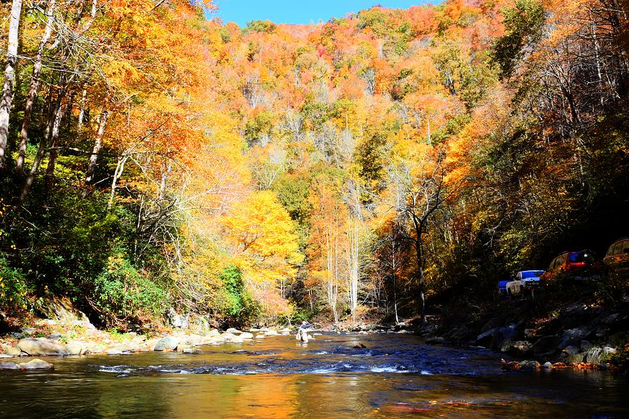 Nantahala River Fishing Photograph by Tim Ford - Fine Art America