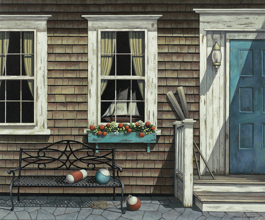 Nantucket Painting by John Zaccheo