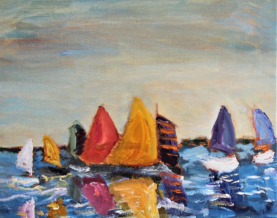 Nantucket Regatta by Michael Helfen Nantucket Regatta by Michael Helfen