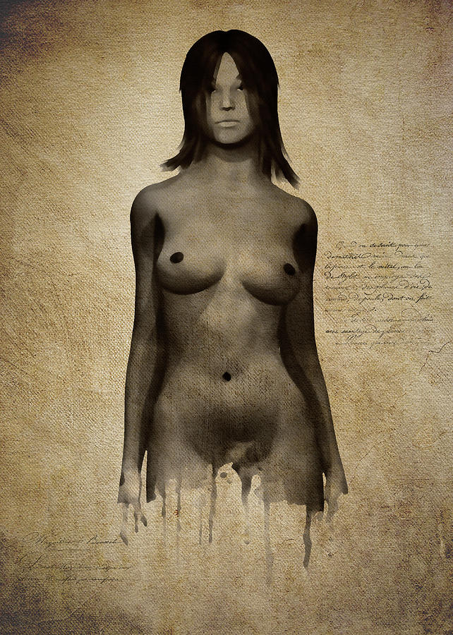 Naomi Standing In Front Digital Art by Jan Keteleer