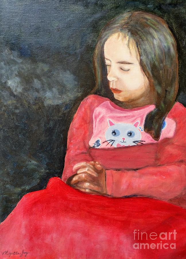 Nap Time Painting by Myrtle Joy