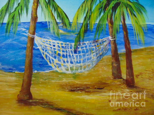 Nap Time Painting by Saundra Johnson