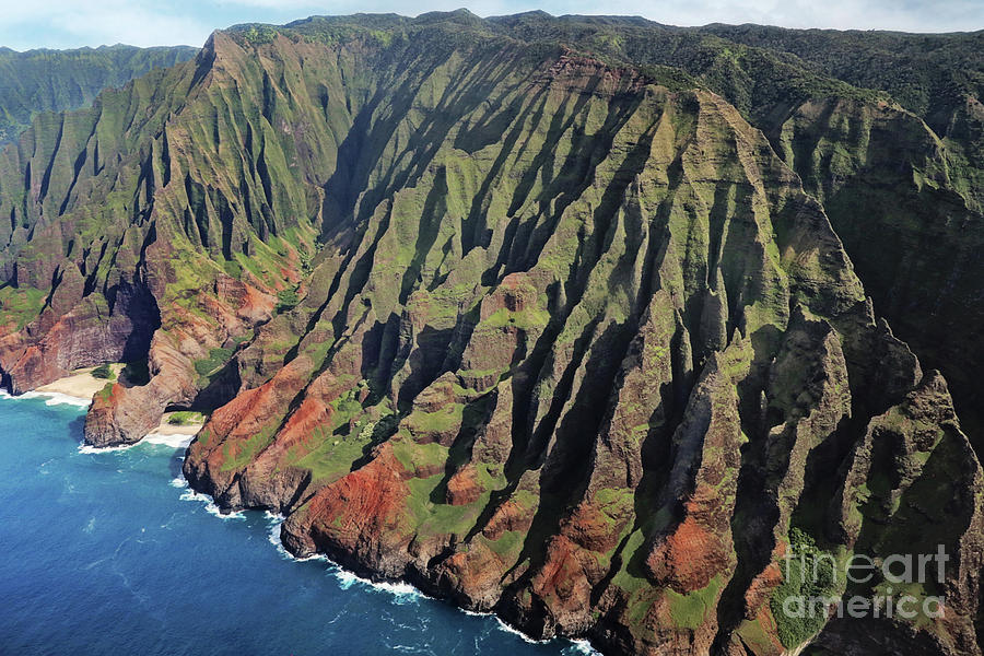 Napili Coast From The Air Photograph