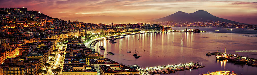 Naples Pano Photograph by Bill Chizek