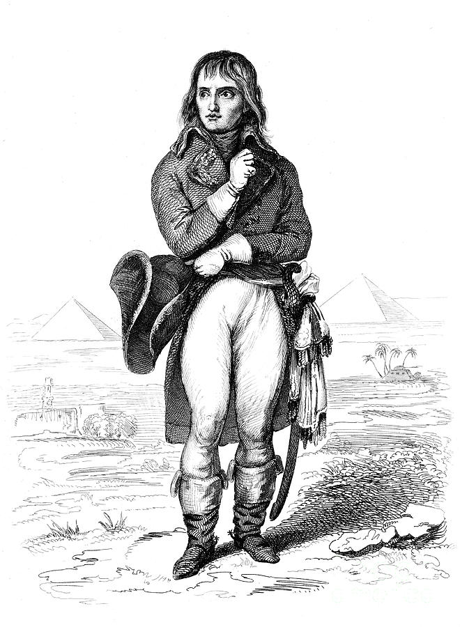 Napoleon 1769-1821, French Soldier Drawing by Print Collector