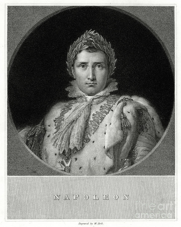 Napoleon Bonaparte, 19th Century.artist Drawing by Print Collector