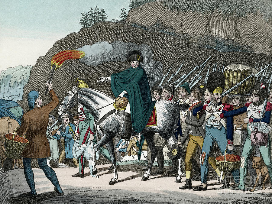 Napoleon Commanding His Troops Photograph by Bettmann