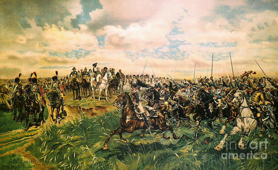 Napoleon Fighting In The Battle Photograph by Bettmann