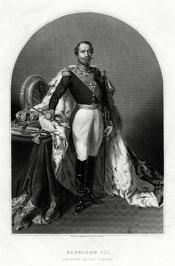 Napoleon IIi, Emperor Of France, 1875 Drawing by Print Collector