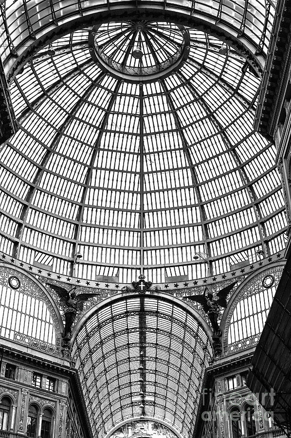Architecture Photograph - Napoli Galleria in Italia by John Rizzuto