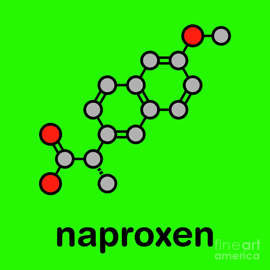 Naproxen Pain And Inflammation Drug Photograph by Molekuul/science Photo Library