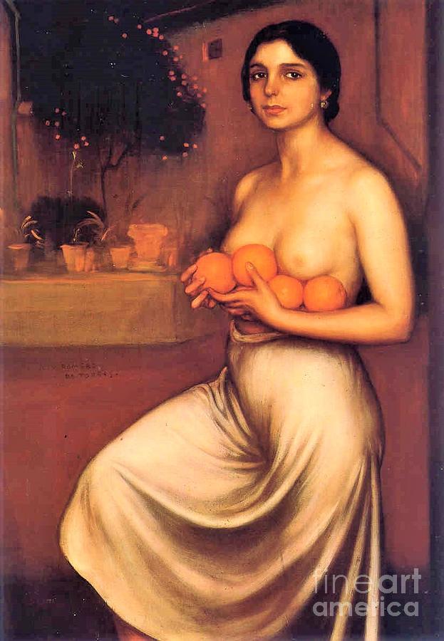 Naranjas y limones Painting by Thea Recuerdo