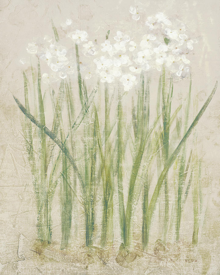 Flower Painting - Narcissus Light by Cheri Blum