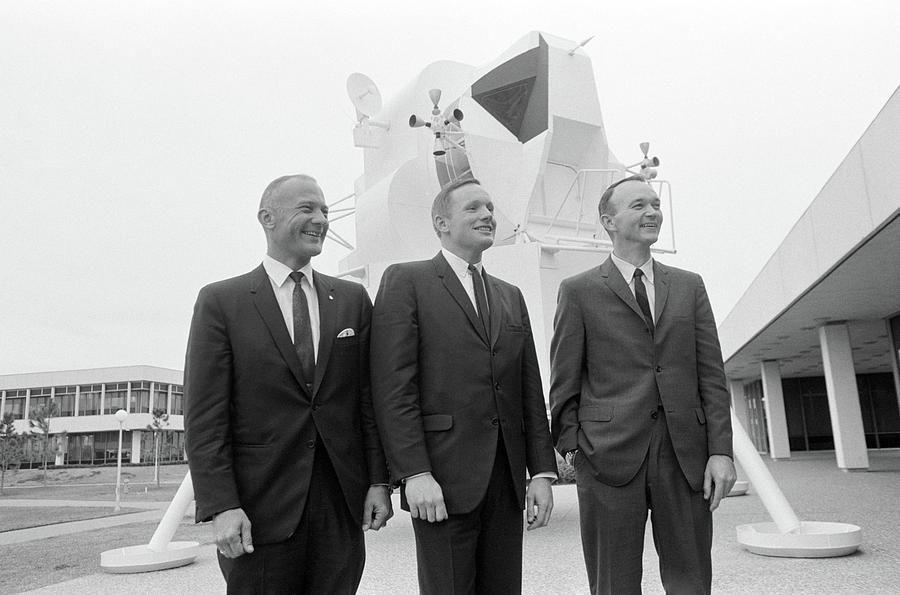 Nasa Announces Apollo 11 Prime Crew Photograph by Science Source