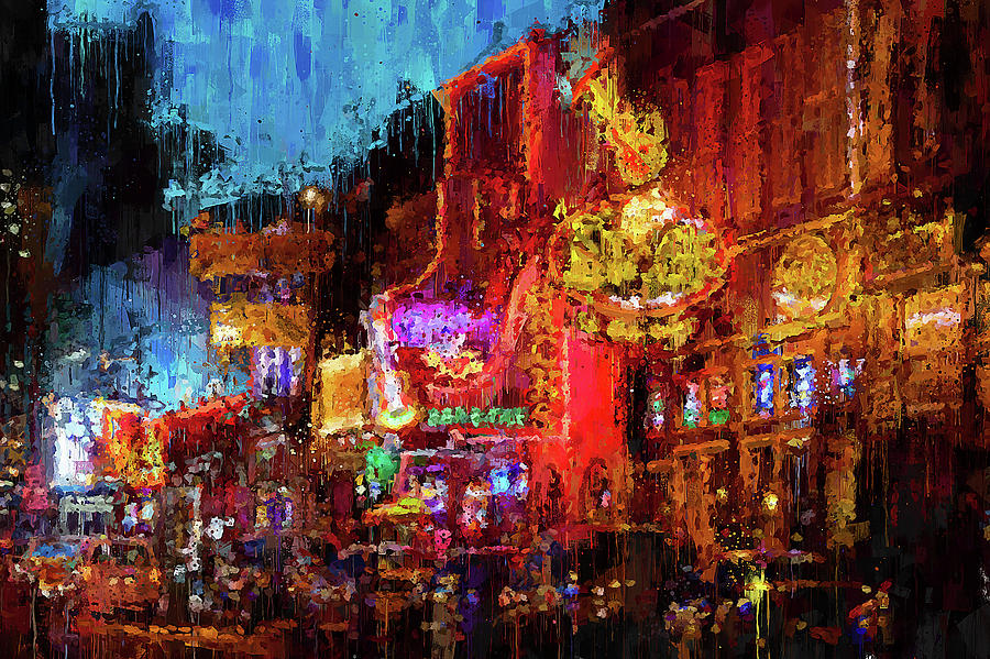 Nashville, Tennessee - 07 Painting by AM FineArtPrints