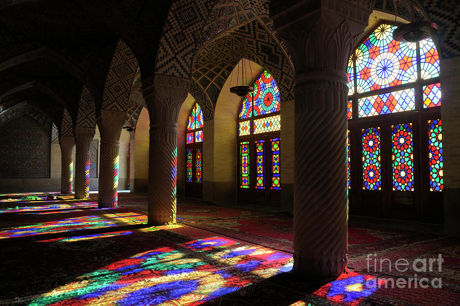 Nasir Al-mulk Mosque, Shiraz, Iran Photograph by Tunart