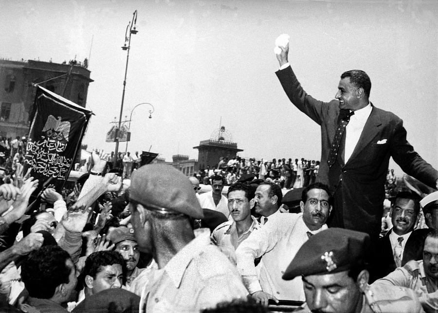 Nasser Nationalizes The Suez Canal by Keystone-france
